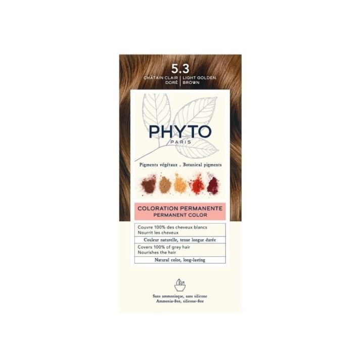 Phyto Phytocolor 5.3 Castano Chiaro Dorato Colorazione