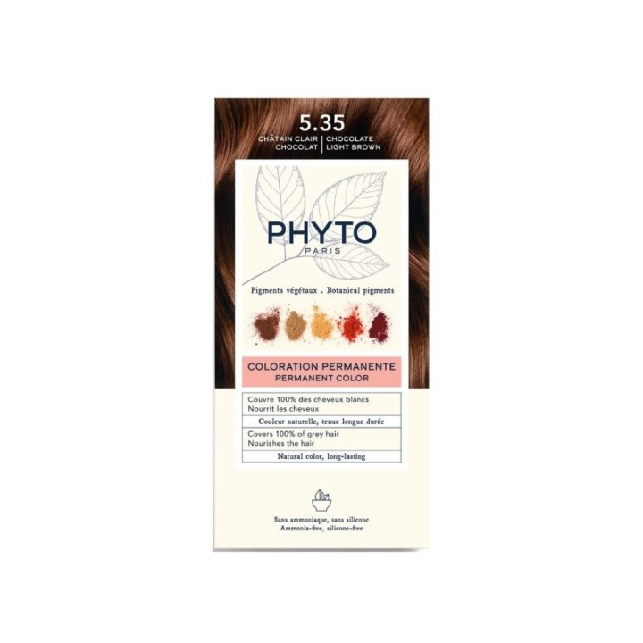Phyto Phytocolor Kit Colorazione Capelli 5.35 Castano Chiaro Cioccolato