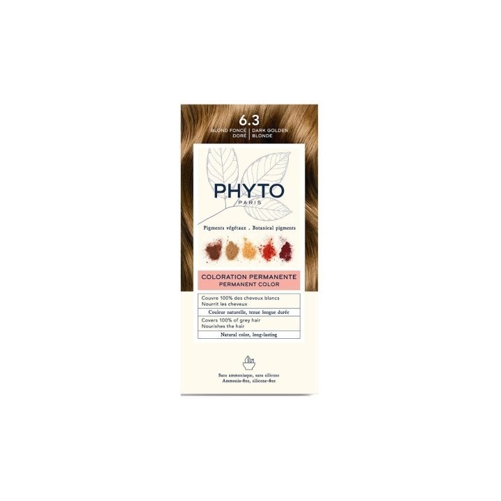 Phyto Phytocolor Kit Colorazione 6.3 Biondo Scuro Dorato