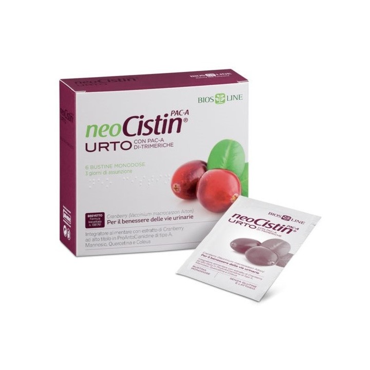 BIOS LINE Neocistin Pac-A Urto 6 Bustine Monodose
