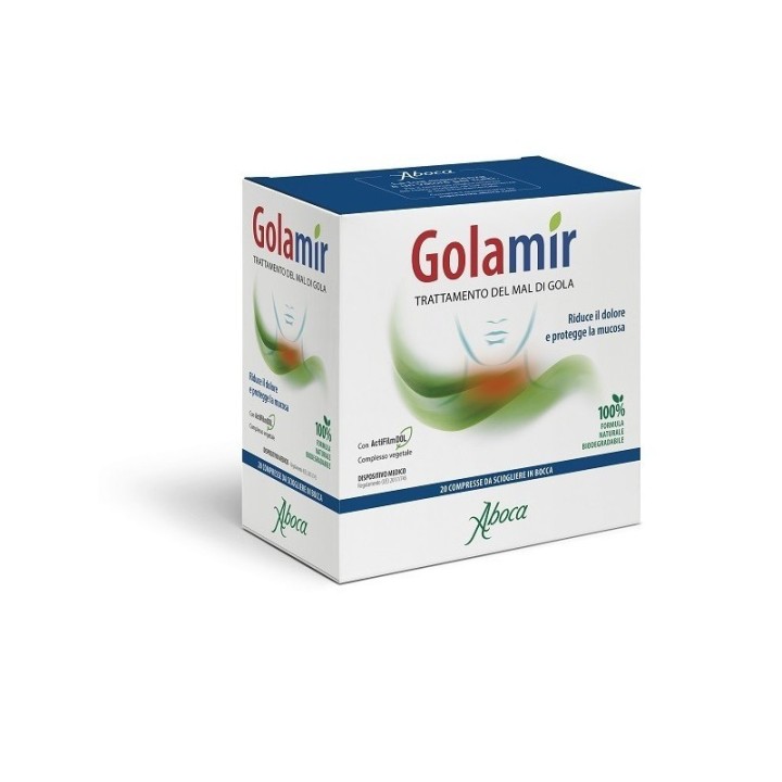 Aboca Golamir 2Act 20 Compresse Orosolubili
