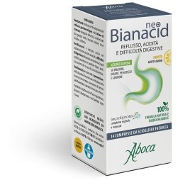 Aboca Neo Bianacid 14 Compresse Gusto Limone