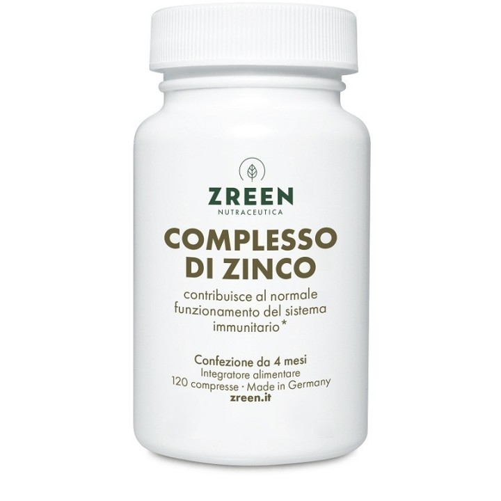 Zreen (Natugena) Complesso di Zinco 120 COMPRESSE