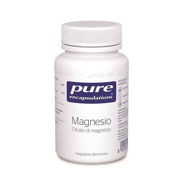 Pure Citrato di Magnesio 30 capsule