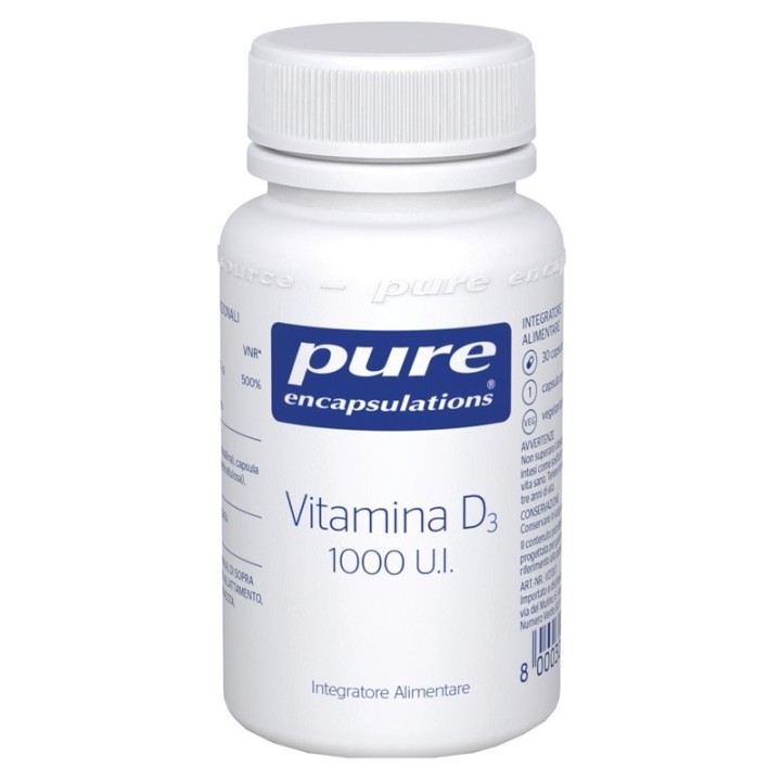 Pure Vitamina D3 1000 U.I. 30 capsule