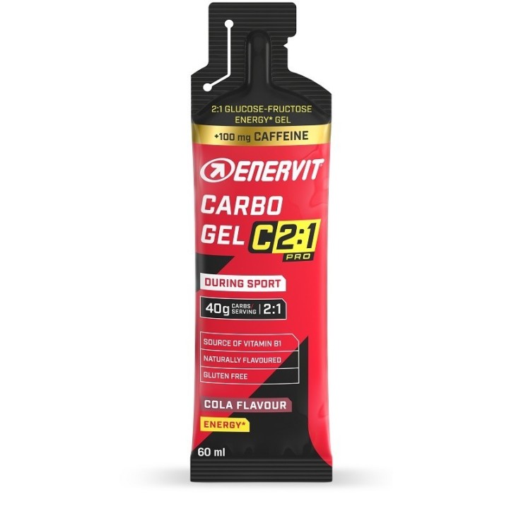 Enervit Carbo Gel C2:1 Pro Cola Con Caffeina 60ml