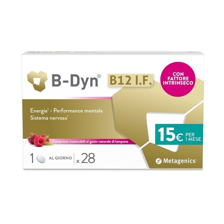 Metagenics B Dyn B12 IF 28 compresse masticabili