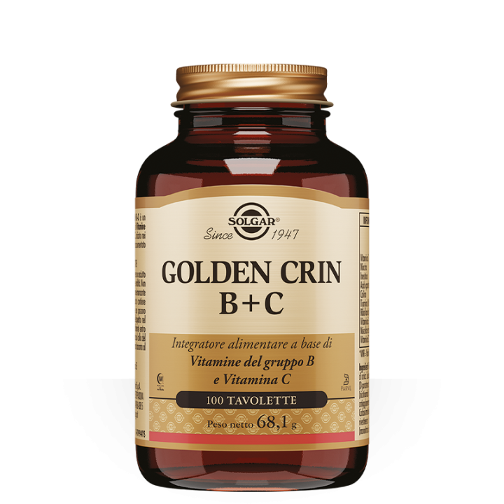 Solgar Golden Crin B+C 100 tavolette