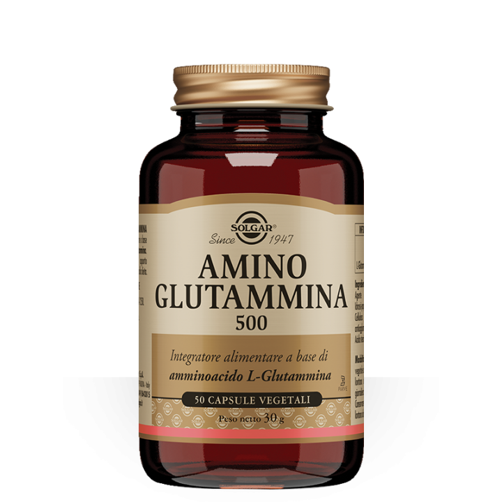 Solgar Amino Glutammina 500 50 capsule vegetali