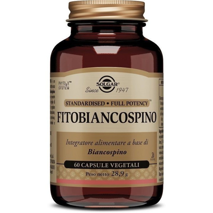 Solgar Fitobiancospino 60 capsule vegetali