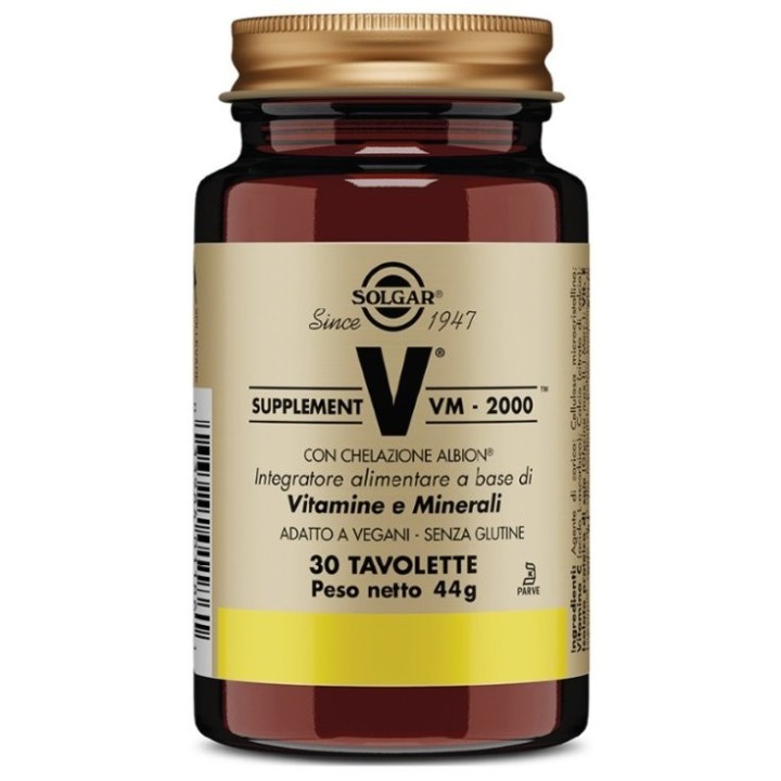 Solgar Supplement VM 2000 30 tavolette