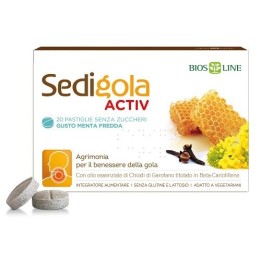 Bios Line Apix Sedigola Activ Gusto Menta 20 pastiglie