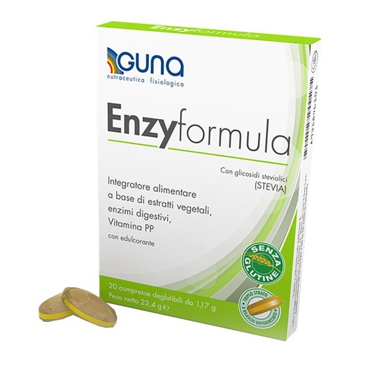 Guna Enzyformula 20 compresse deglutibili