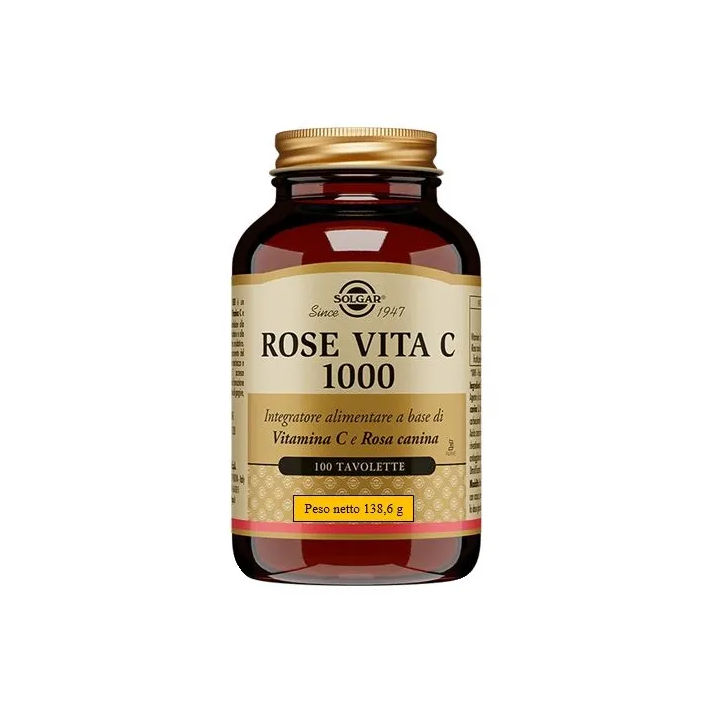 Solgar Rose Vita C 1000 100 tavolette