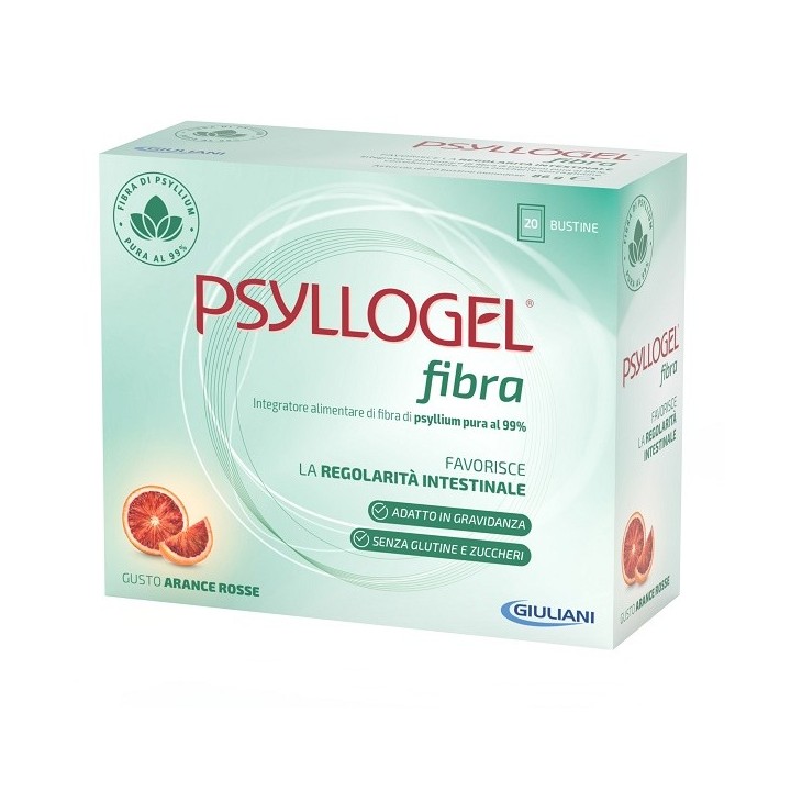 Psyllogel fibra arancia rossa regolarità intestinale 20 bustine
