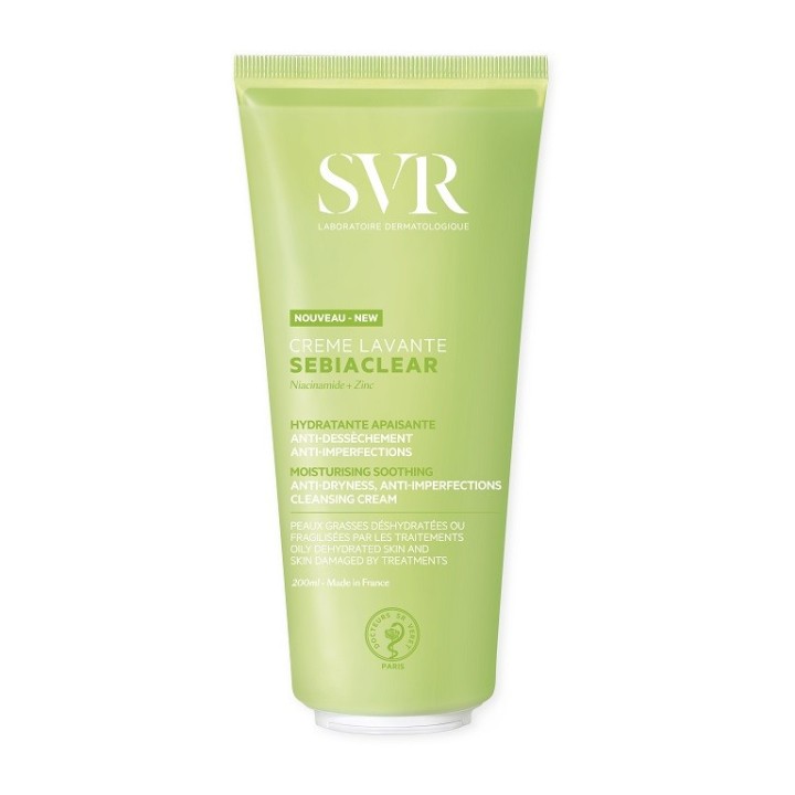 SVR Sebiaclear Creme Lavante Detergente Purificante 200ml