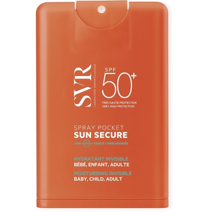 SVR Sun Secure Spray Pocket Solare Idratante Invisibile SPF50+ 20ml