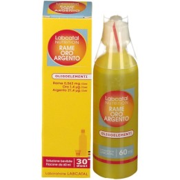 Labcatal Oligosol Rame Oro Argento 60 ml