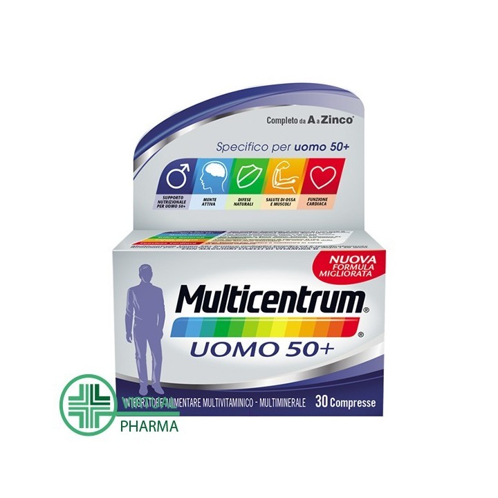Multicentrum Uomo 50+ 30 compresse