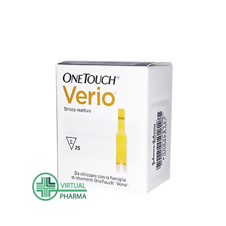 Life Scan One Touch Verio 25 strisce reattive