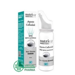 Nutriva Argento Colloidale Spray Igiene Quotidiana Naso Orecchie Bambini 30 ml