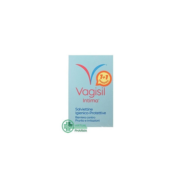 Vagisil intima Salviettine Igienico Protettive 10 salviettine + 10 in omaggio