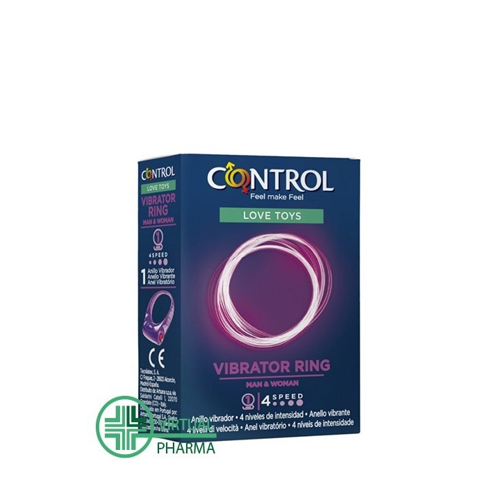 Control Love Toys  Anello Vibrante 4 livelli di velocità